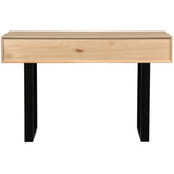 Aconite Console Hallway Entry Table 120cm Solid Messmate Timber Wood - Natural V315-VOD-OHIO-05