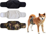 Dog Heat Pants 3 Pieces Dog Pants Dog Diaper Size L Super Absorbent Washable Reusable V1188-MS101-01821-1