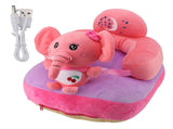 Baby Seat Sofa Soft Plush Comfortable Adjustable Angles Bluetooth Function Baby Sitting V1294-YM0901-3116240002011