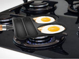 Sturdy Black Cast Iron Nonstick Frying Pan for Eggs and Burgers V1369-AZ3-W-09042
