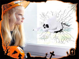 Window Crasher Ghosts, Halloween Window Decorations, Walll Decoration Hanging Ghost Outdoor Indoor, V1370-AZ4-12158