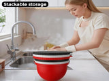 Upgraded Silicone Bowl Liners for KitchenAid 5 Qt Mixers,Thickened Silicone Liners Fits Tilt-Head V1258-DP02-C-1028