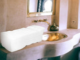 Soft Nonwoven Disposable Towels for Bathroom Home Use 100Pcs V1369-AZ3-W-21666
