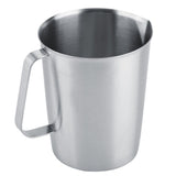 2000ml Large Stainless Steel Measuring Cup Mug Milk Frothing Pitcher Jug for Latte Coffee Art V1294-YM0727-JY09489