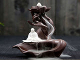A- Sand Backflow Incense Stove, Buddhist Hand Home Fragrance Stove Incense Insert Plate Accessories V1366-AZ2-W-14519