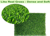 Chicken Nesting Pads 12 Pack Washable Artificial Grass Egg Mats 12x12 Inch Green V1263-JX-7807