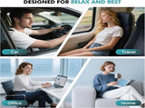 Travel Neck Pillows for Airplanes - 360&deg Ergonomic Memory Foam Travel Pillow - Relief Neck Pain with V1107-NECK PILLOW2