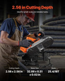 VEVOR Portable Cordless Band Saw 2.56 in Deep Cut Variable Speed V952-WSBXSDJCS20A8MBLL001V9