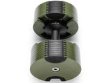 Powertrain Eon Dial Up 45KG Adjustable Dumbbell - Green DMB-B14-045-GN-1