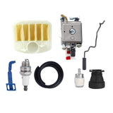 Carburetor Sparking Plug Kit Replacement Fit for Husqvarna 350 346XP 353 340 345 Gardening Tool V1294-YM0901-3111200159511