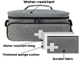 First Aid Kit, First Aid Storage Carry Bag, Pill Bottle Organizer for Emergency Trauma Medical Kits V1369-AZ3-W-01535