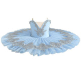 Ballet Tutu Dress Swan Dance Performance Costumes for Girls purple 160cm V1188-MAG101-04084-7