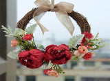 Simulation Peony Garland Outdoor Decoration Garland Wedding Home Door Decoration V1294-YM0715-211102XU04-3