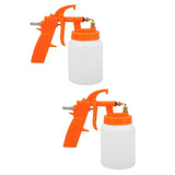Air Sprayer for Painting Cars Multi-Color Plastic Adjustable Control Lightweight 2Pcs V1192-AZ-W-31342