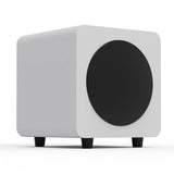 Kanto SUB6 200W 6" Sealed Powered Subwoofer, Matte White V398-KO-SUB6VMW-I