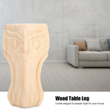 2Pcs Stylish Wood Carved Table Leg Cabinet Legs Home Furniture for Sofa Tea Table TV Cabinet V1294-YM0901-3115200042511