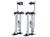Drywall Stilts, 24''-40'' Adjustable Aluminum Tool Stilts with Protective Knee Pads, Durable and V952-SGBGQYCYS2440EE60V0