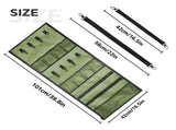 Hanging Storage Canopy Organizer for Camping Supplies Soccer Park Awnings Campsite, 2 in 1 Storage V1369-AZ3-W-05392