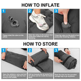 Camping Sleeping Pad with Pillow Built-in Pump Ultralight Inflatable Sleeping Mat Waterproof V1308-DSZKI-320