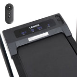2HP 52cm Walking Pad Treadmill w/ Remote, Foldable Handrail, and Tablet Holder V196-TM2000