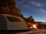 SUV Camping Tent, 8'-8' SUV Tent Attachment for Camping with Rain Layer and Carry Bag, PU2000mm V952-CSUV6508008004E90V0