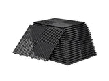 Giantz 20PCS Garage Floor Tiles Interlocking Drainage Non-Slip Tiles Heavy Duty for Workshop Black GFT-40X40-20P-BK
