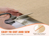 Burlap Fabric Roll, 355 mm x 45.7 m & 50 x 50 Density Wide Natural Fabric Rolls, Jute Fabric V952-CMBJ14INCHES3MBHIV0