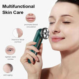 White 4-in-1 RF EMS Facial Beauty Device Skin Tightening and Lifting Massager with LED Light Therapy V888-ELOSUNG40559