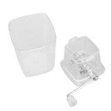 Hand Cranked Ice Crusher Clear Rustproof Multifunctional Manual Ice Crusher for Home Kitchen V1294-YM0523-3113220055511