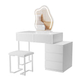 Levede Dressing Table Stool Set with Mirror Led VM1023