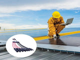 Solar Panel Cable Connectors 10AWG Y Branch Adapter Tool Frees Installation for Simple Connection of V1369-AZ3-W-13988