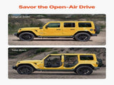 Jeep Tube, 4-Door, Adventure Style Jeep Tubular Door with Heavy-Duty Hinges & OE Latch, Jeep V952-JPCGM4M0718JCFINCV0