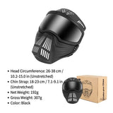 Protective Dog Goggles Full Face Mask with Breathable Muzzle for Medium to Large Dogs, Windproof V1341-ZY-DJ3SF8TE-BLACK