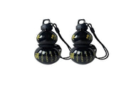 2pcs 800ml Gourd Water Bottle Black V1142-OBA1005009605802363