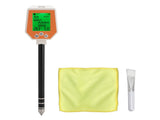 Digital Soil Tester 6 In 1 Soil PH EC Light Intensity Fertility Air Humidity Temperature Meter with V1294-YM0901-3111240271311