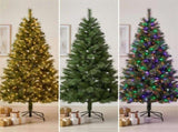 Christabelle 1.8m 6ft Grand Sierra Christmas Tree Pre Lit Multi Function LED Memory Wire Artifi 112_WFLGS6