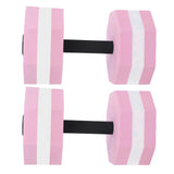 2Pcs High Density EVA Foam Dumbbell Set Aquatic Exercise Dumbbells for Men Women Indoor Swimming V1294-YM0521-3111230070811