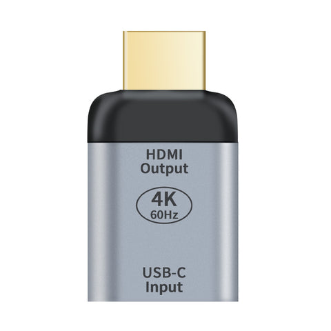 ASTROTEK USB-C to HDMI Female to Male Adapter support 4K@60Hz Aluminum shell Gold plating for V177-L-CBAT-HDMIUSBC-MF