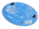 Snow Tubes PVC 450lbs Load Inflatable Ski Rings Tube with Handle for Adults Family Outdoor Sports V1294-YM0523-3111210415611