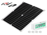 40W 18V Monocrystalline Silicon Flexible Solar Panel with 50A Solar Charge Controller with Dual USB V1294-YM0901-3114210079611