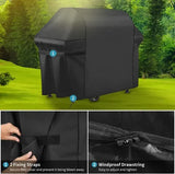 BBQ Grill Cover 600D Oxford Waterproof UV Dust Resistant for Outdoor Charcoal and Camping Grills V1189-LC-HW-00373
