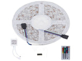 16.4ft LED Strip Light Remote Control 44Key Adjustable 5050 300LEDs RGBW Waterproof Rope LightUS V1294-YM0901-3119210174511