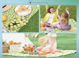 Picnic blanket waterproof picnic beach carpet pattern V1263-JX-1901