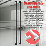 Entrance Door Pull Handle Matte Black 1500mm V63-837591