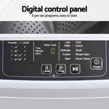 Devanti 6kg Top Load Washing Machine White TWM-G1-6KG-WH