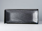 Platter Rectangular 33cm Matt and Shiny Glaze V637-C2542