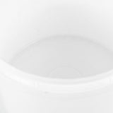 White Plastic Bucket with Lid Sealing Storage Bucket for Household Use V1369-AZ3-W-18554