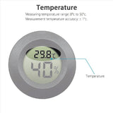 20Pack Hygrometer Thermometer Digital LCD Monitor Humidity Meter Gauge for Humidifiers Dehumidifiers V1369-AZ3-W-11770