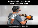 UNIMAC 180mm 850W Handheld Drywall Sander, Electric Dry Wall Sanding Machine, with Automatic Vacuum V219-SNDDRYUMHA6A