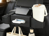 7-in-1 Car Seat Back Organizer, Multifunctional Storage with Cup Holder, Dual-Use Trash Can, Tissue V1192-AZ-W-18402